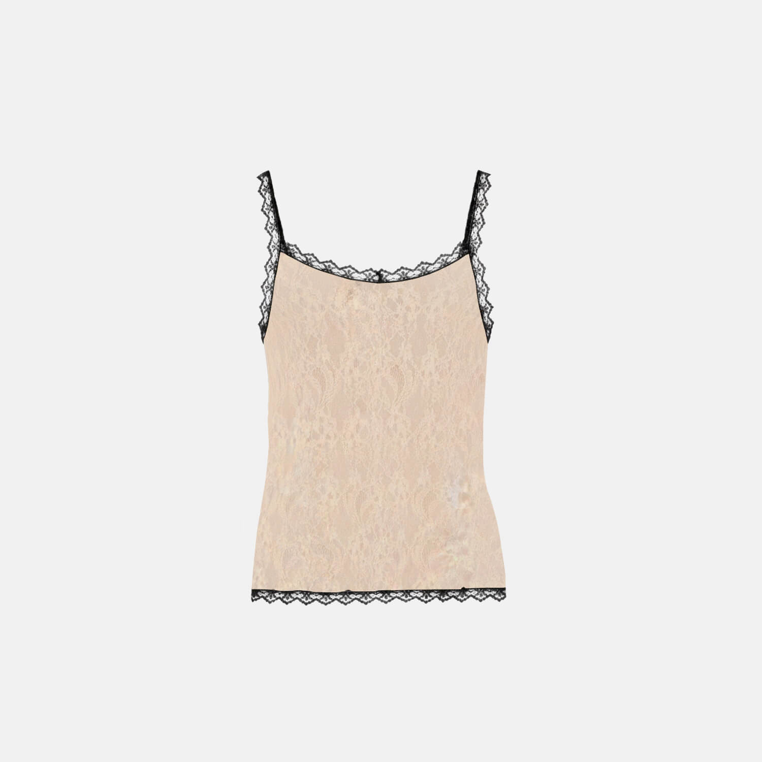 Noir Lace Camisole Top