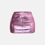 Candy High-Waisted Pocket Mini Skirt