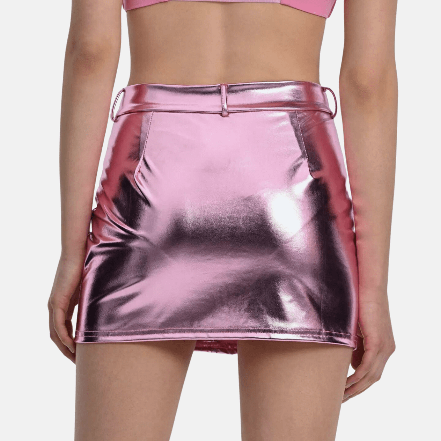 Candy High-Waisted Pocket Mini Skirt