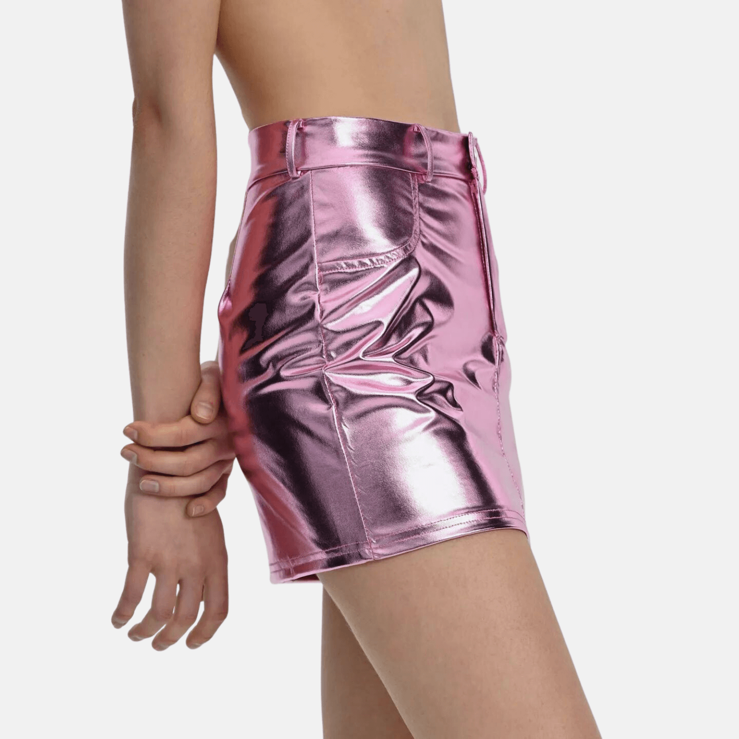 Candy High-Waisted Pocket Mini Skirt