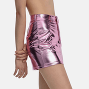 Candy High-Waisted Pocket Mini Skirt