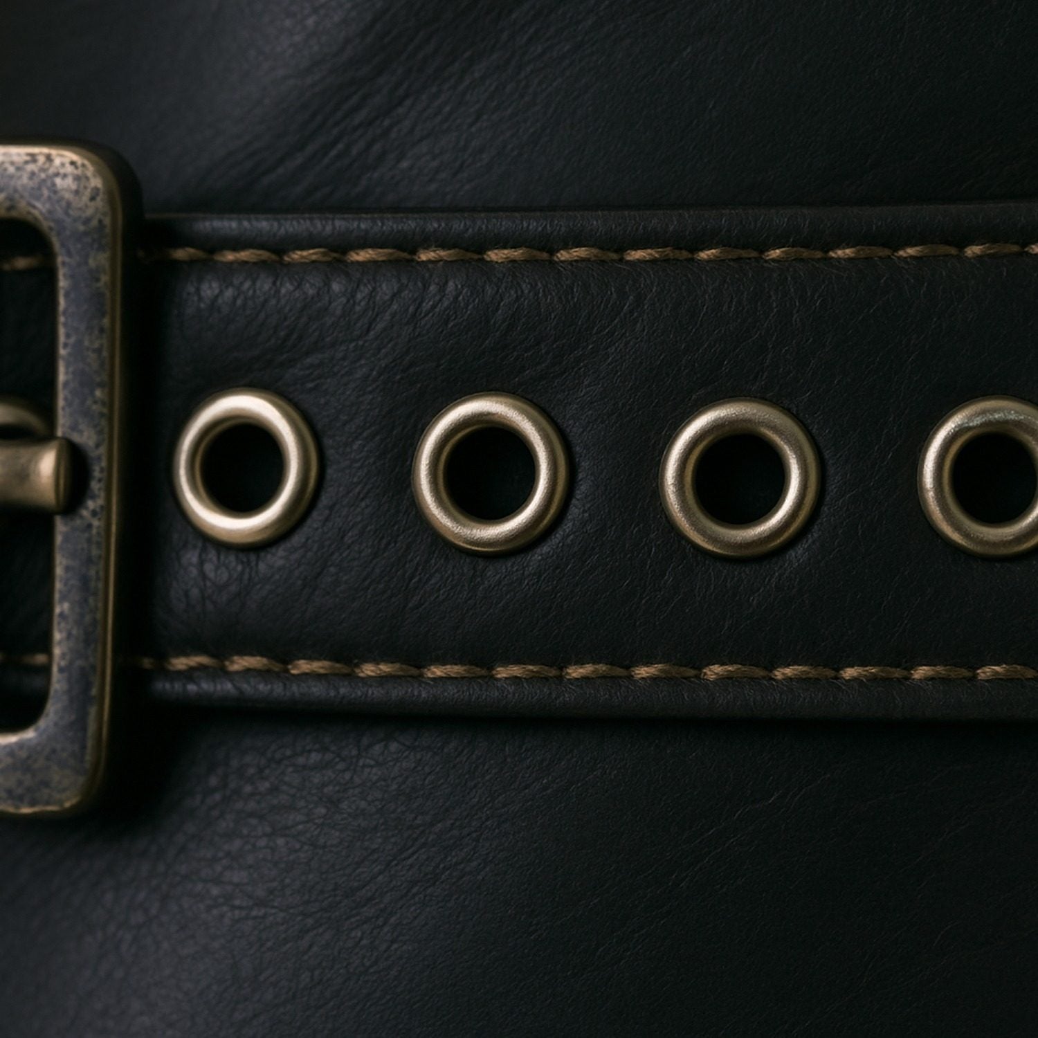 Cannibal High-Waisted Faux Leather Mini Skirt