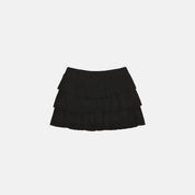Honey Ruffle Lace Mini Skirt