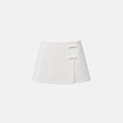 Lune Layered Front Mini Skirt