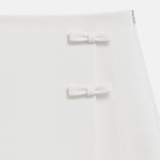 Lune Layered Front Mini Skirt