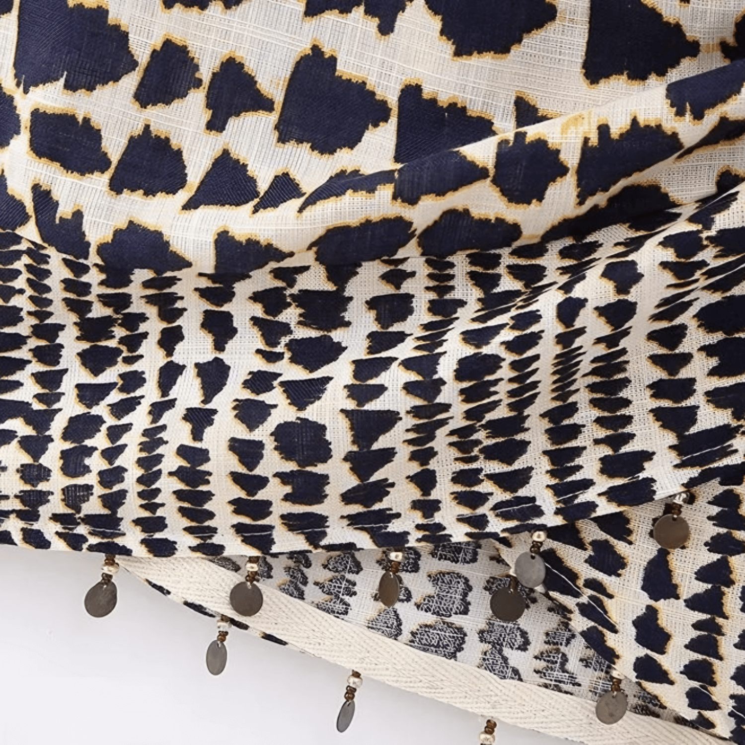 Masai Printed Knot-Front Mini Skirt