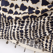 Masai Printed Knot-Front Mini Skirt