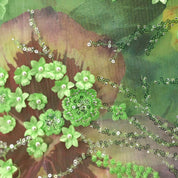 Nereida Tie-Side Sequin Tulle Mini Skirt