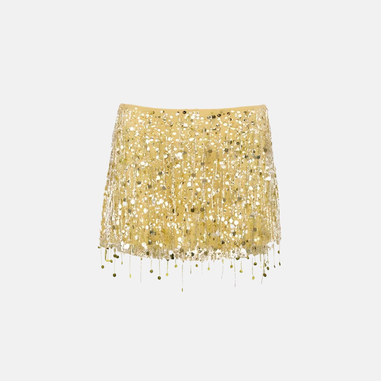 Sparkle Sequin Tulle Mini Skirt