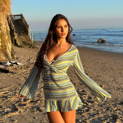 Rio Crochet-Look Cover-Up Dress