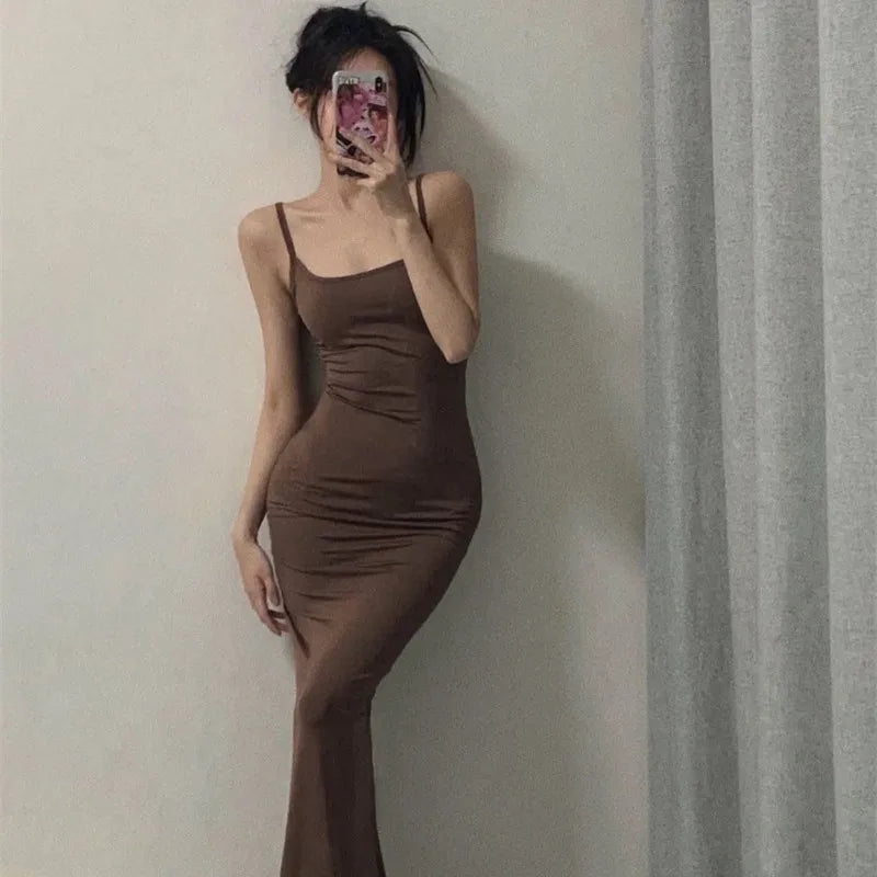 Strapless Maxi Bodycon Dress - 3