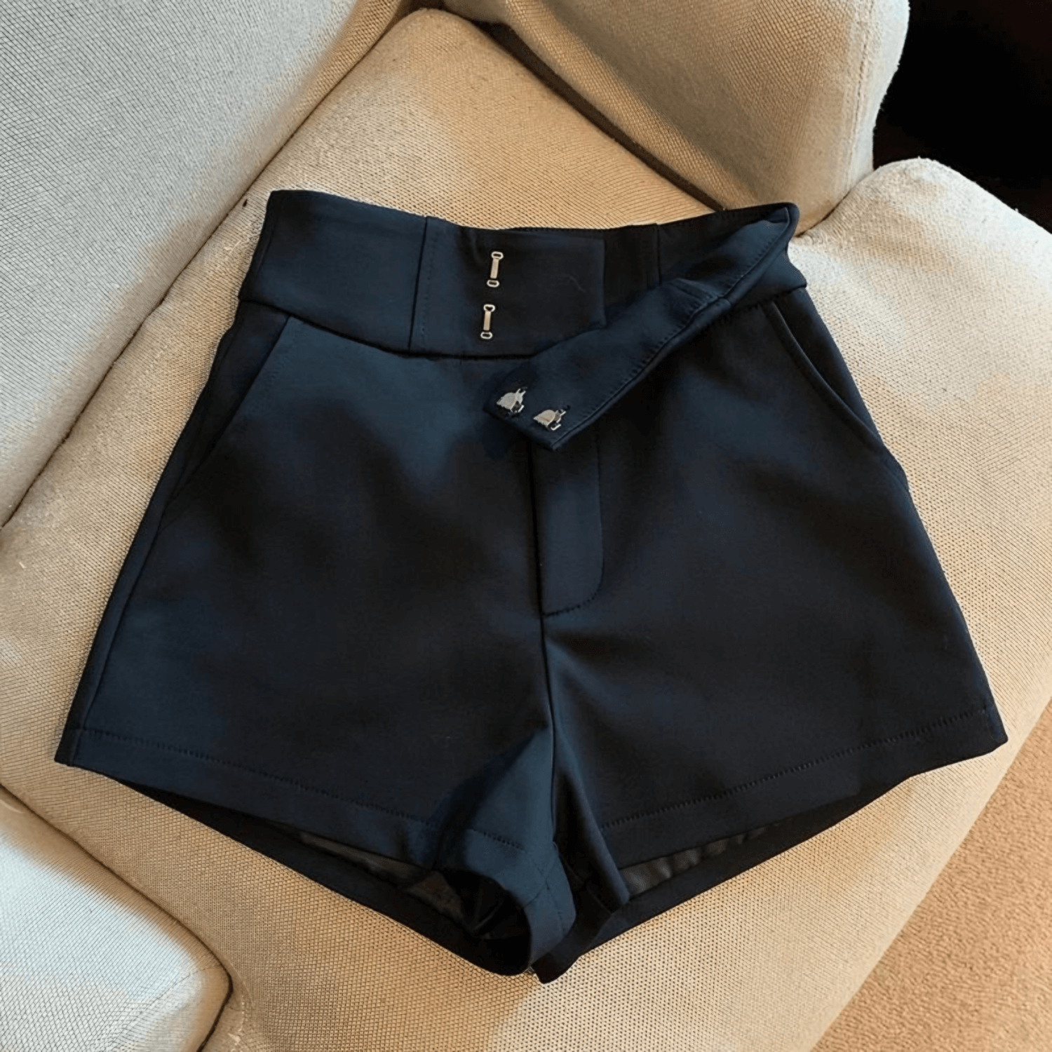 Tailored Concealed-Hook Shorts