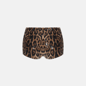 Savage Leopard Print Shorts