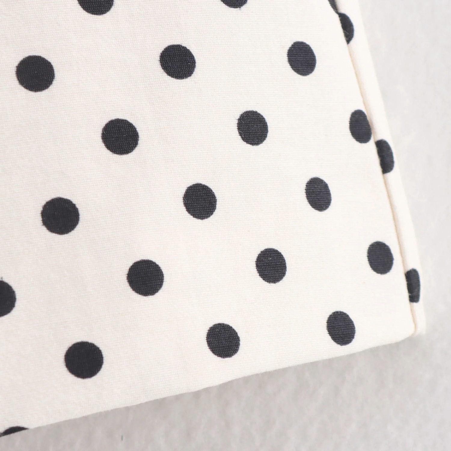 Dots High-Waisted Faux Leather Shorts