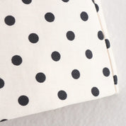 Dots High-Waisted Faux Leather Shorts