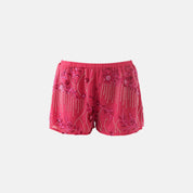 Soirée Embellished Tulle Shorts