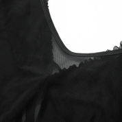 Addam Ruched Deep V Tie-Front Top