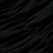 Addam Ruched Deep V Tie-Front Top