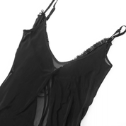 Addam Ruched Deep V Tie-Front Top