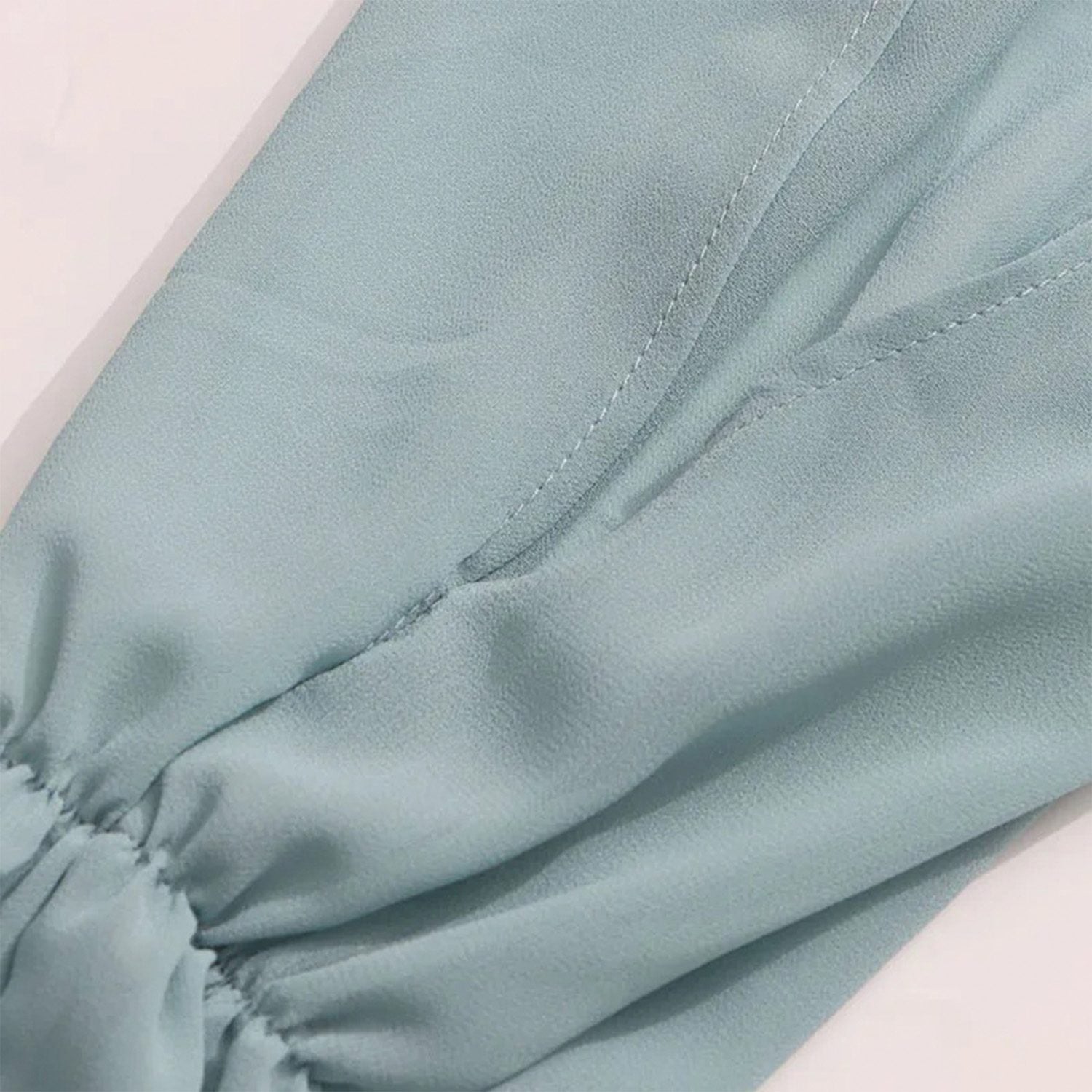 Delusional Chiffon Open-Back Crop Top