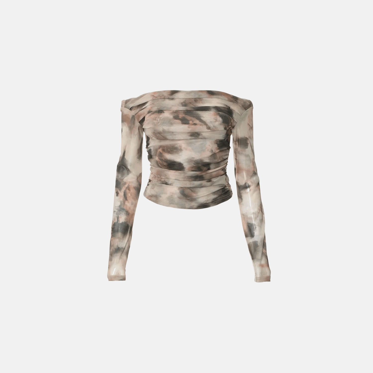 Dust Off-Shoulder Printed Top