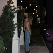 Eos Tie-Back Ruched Top