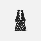 Grease Polka-Dot Halter Top