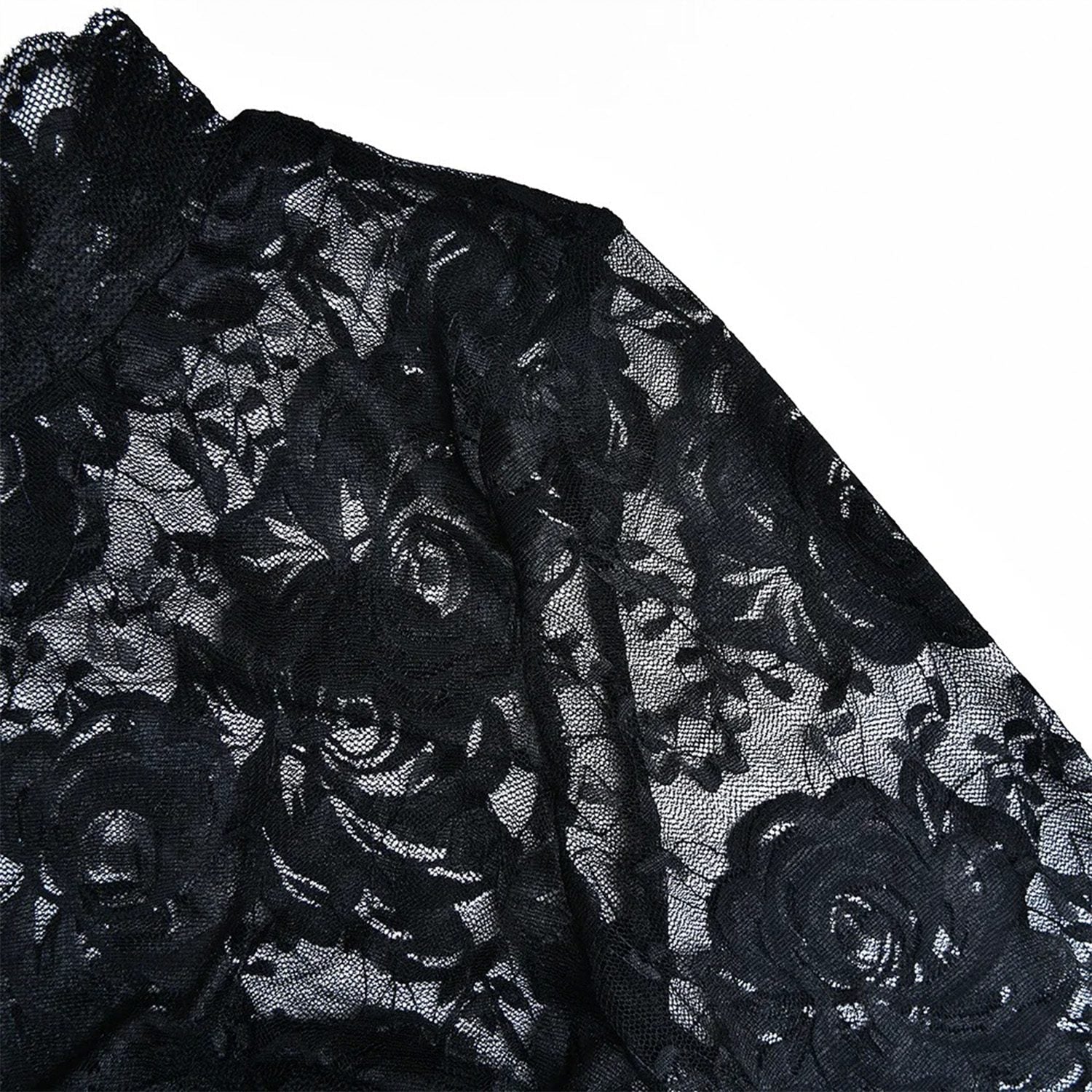 Munier Twisted Front Lace Crop Top