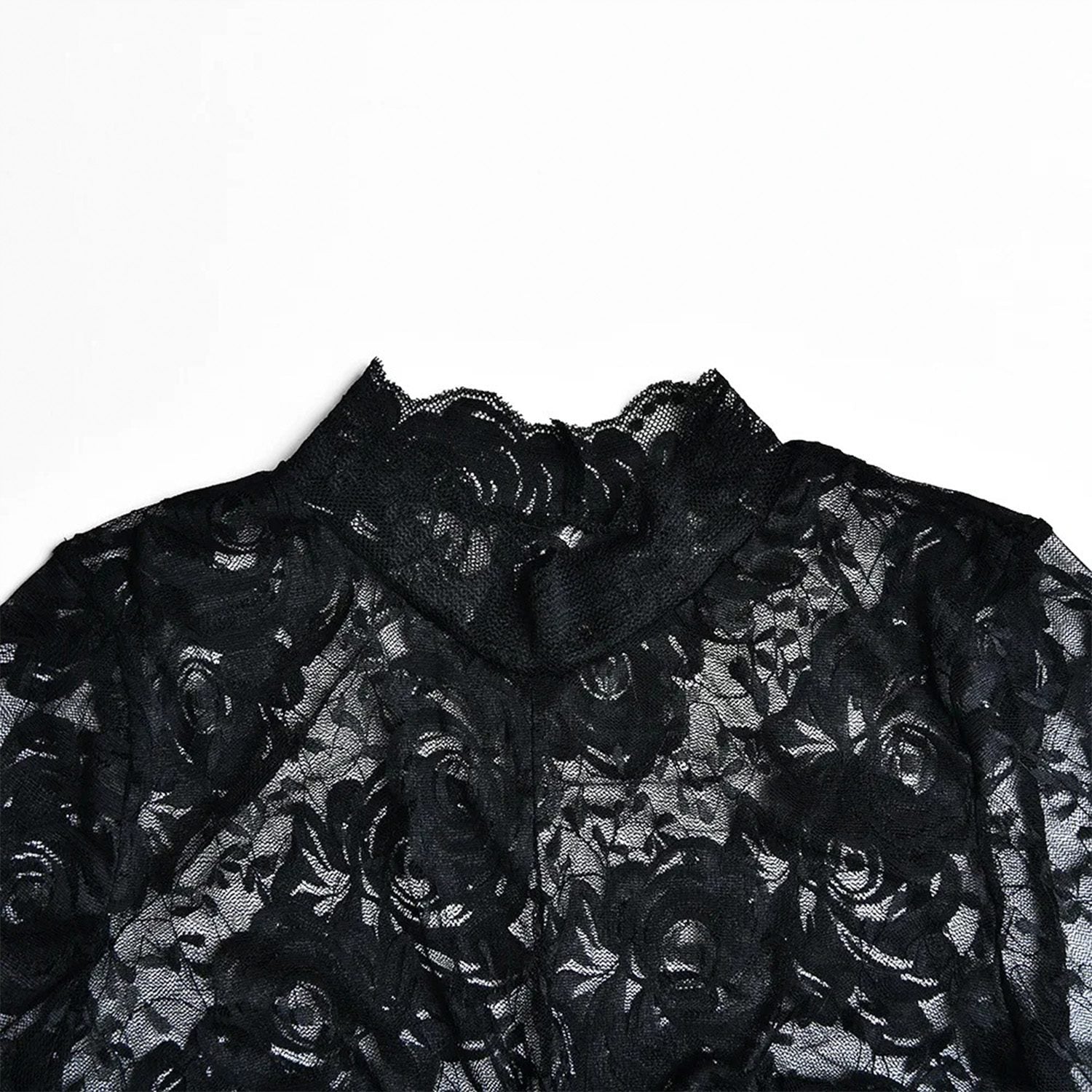 Munier Twisted Front Lace Crop Top