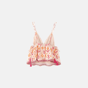 Saos V-Neck Sequin Top