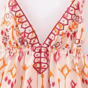 Saos V-Neck Sequin Top