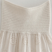 Trico Strapless Twisted Knit Top