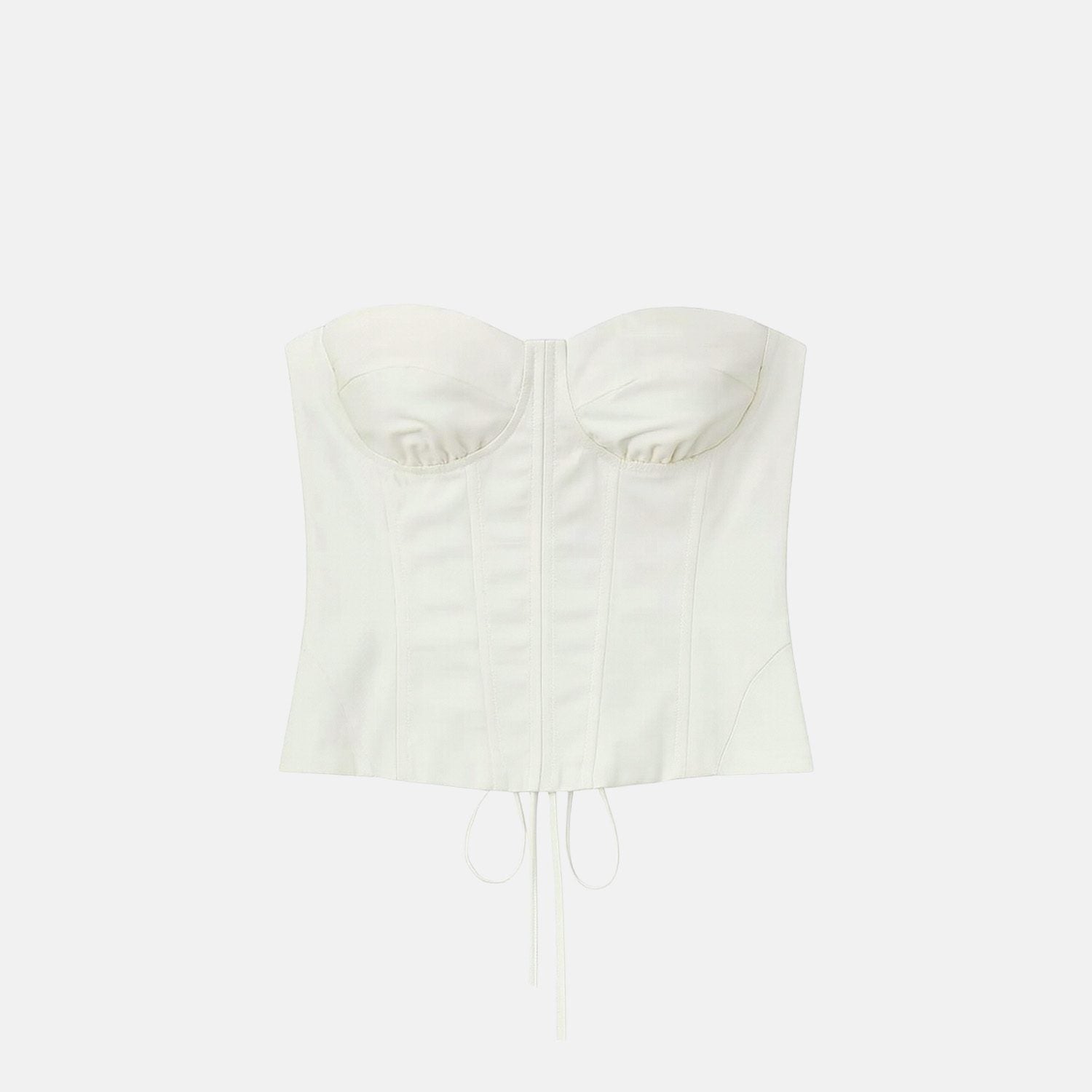 Yank Strapless Structured Bustier Top