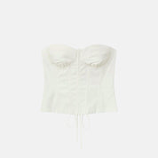 Yank Strapless Structured Bustier Top