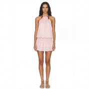 Bogatell Draped Open-Back Midi Dress