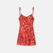 Copacabana Printed Chiffon Mini Dress