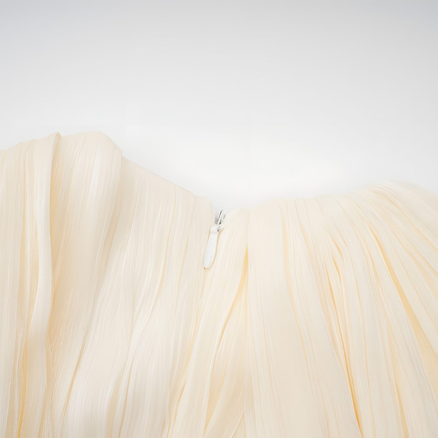 Escalibur One-Shoulder Pleated Mini Dress