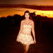 Spain Floral Strapless Dress