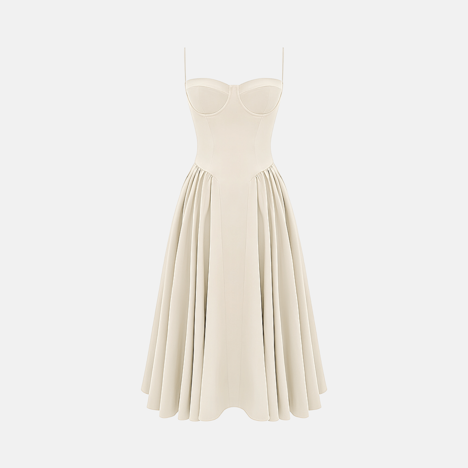 Gavea Structured Midi Dress