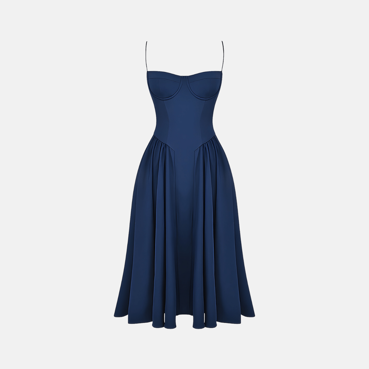 Gavea Structured Midi Dress