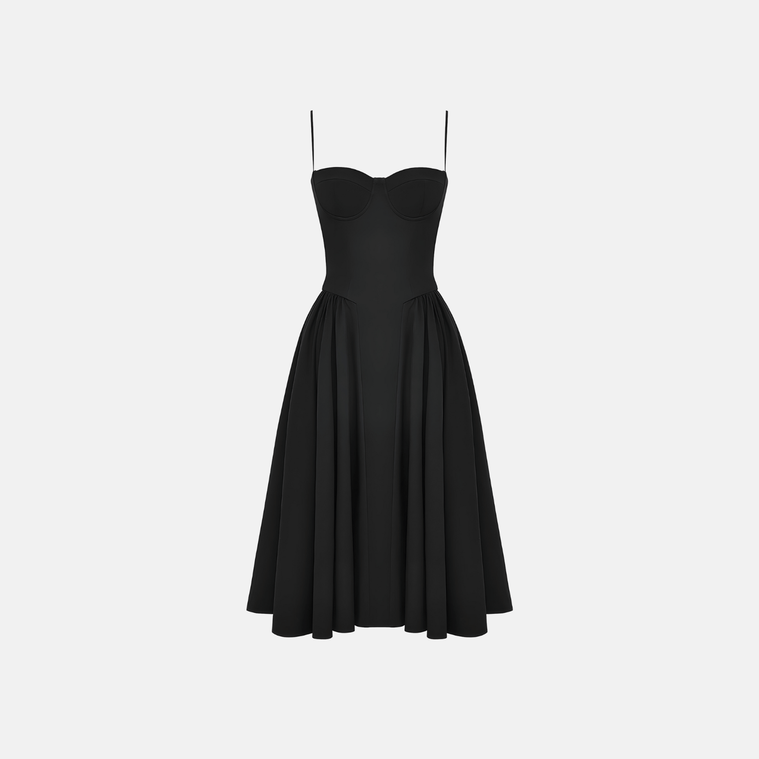 Gavea Structured Midi Dress