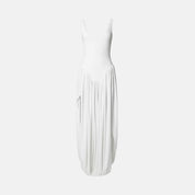Hermo Square-Neck Maxi Dress