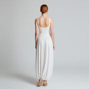 Hermo Square-Neck Maxi Dress