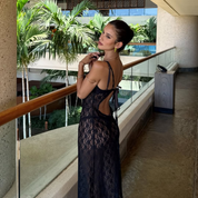 Lady Lace Maxi Dress