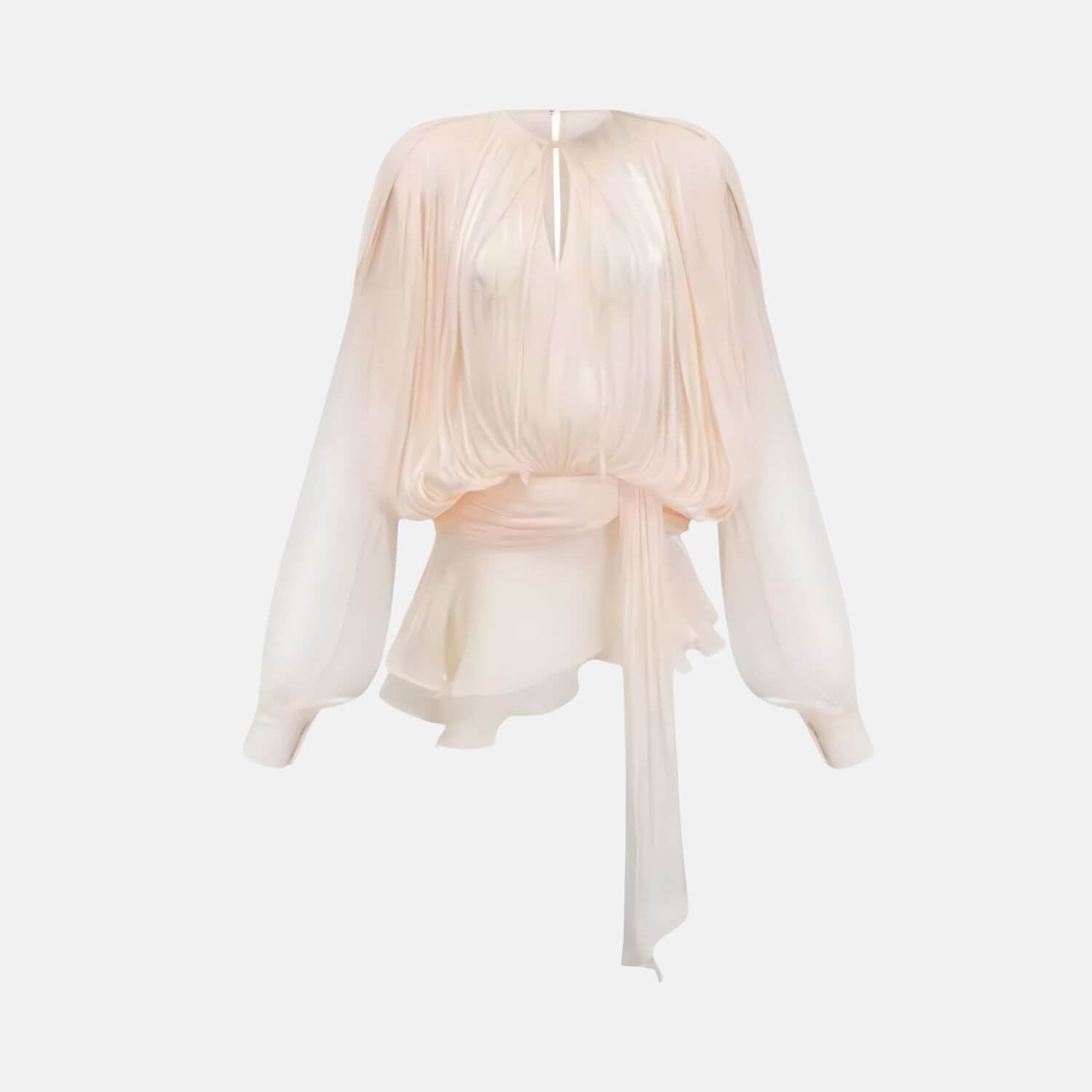 Mallorca Puff-Sleeve Mini Dress