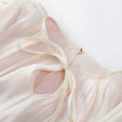 Mallorca Puff-Sleeve Mini Dress