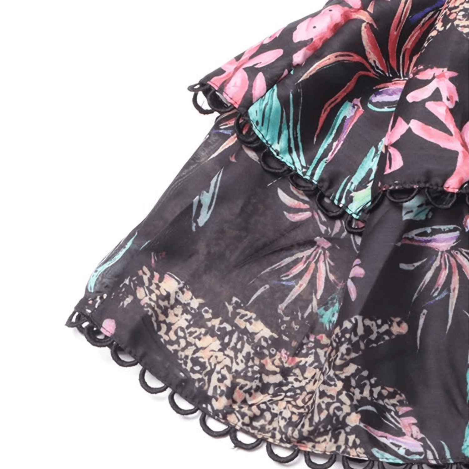 Manhattan Embroidered Strapless Mini Dress