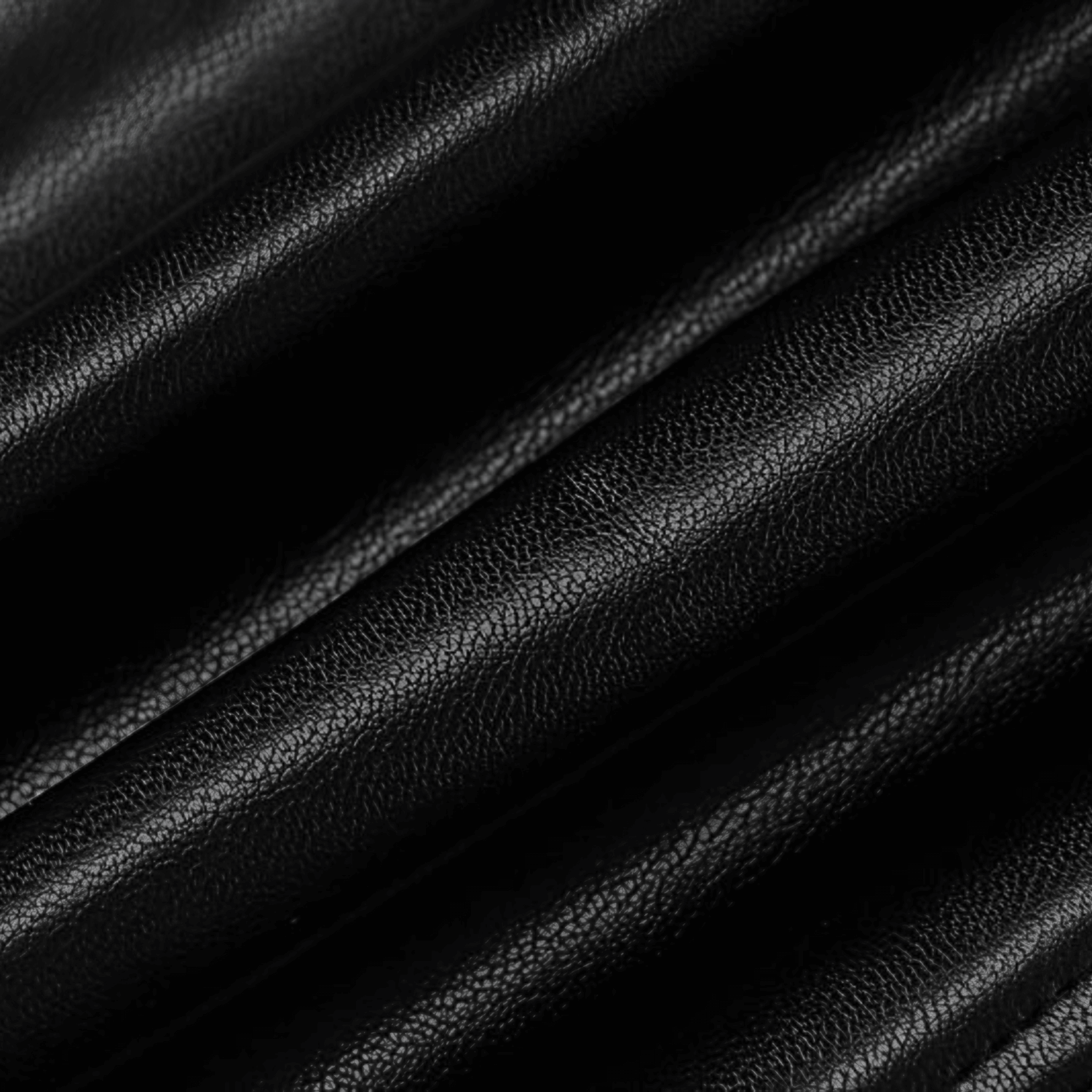 Midnight Vinyl Mini Dress