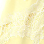 Noirvana Lace-Trim Asymmetric Mini Dress