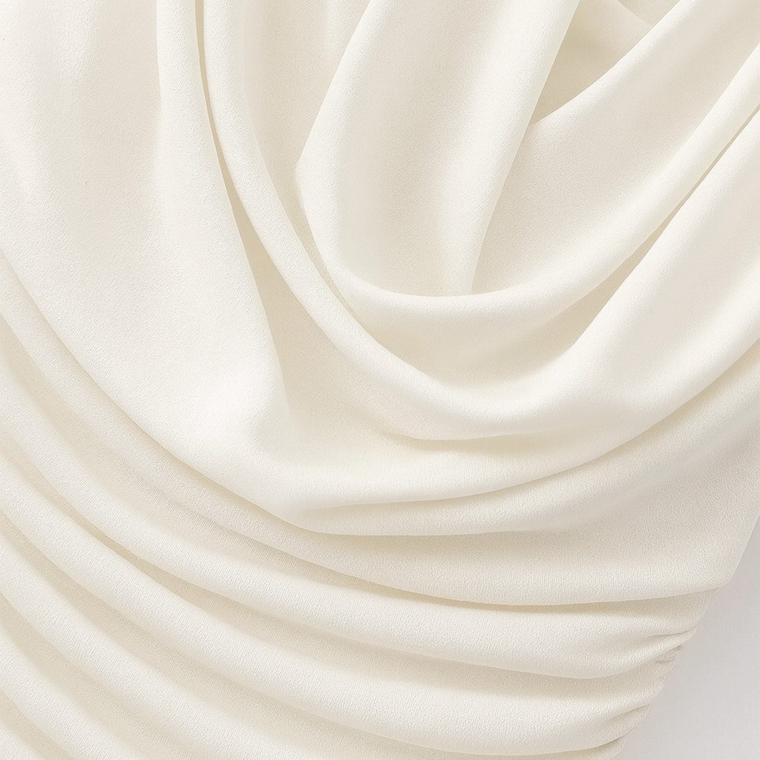 Opium Long Sleeve Draped Mini Dress